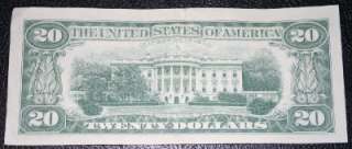 1969A $20 Twenty Dollar Bill Note FRN D73961766A ExF/AU  