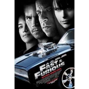 Fast & Furious (2009) Original 27x40 Double Sided Movie Poster   Not A 