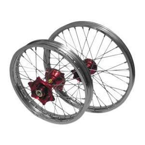  Pro Wheel Rims and Spoke Sets Black/Silver 19 & 16 