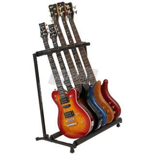 Triple Folding Multiple Guitar Bass Holder Rack Stand  