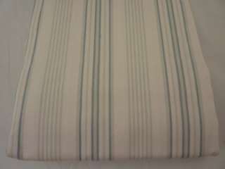 Fieldcrest Luxury Dobby Stripe Blue Shower Curtain 72 x 72 NIP  