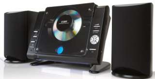 Coby CXCD377 Mico CD Player Stereo System with AM/ FM Tuner 