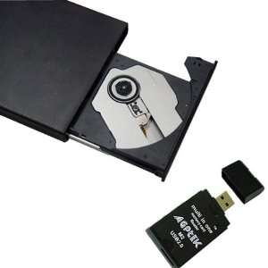 Slim External 8x DVD+/ RW DL CD DVD Burner for Acer Aspire One 8GB 8.9 