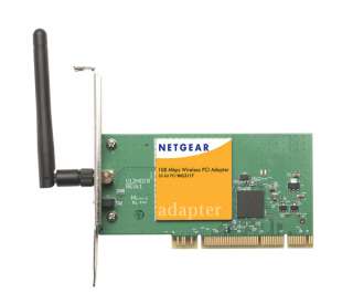  NETGEAR WG311T Super G Wireless PCI Adapter Electronics