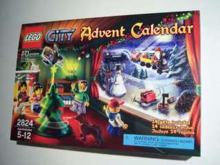 NISB New Sealed 2010 Lego City Advent Calendar 2824  