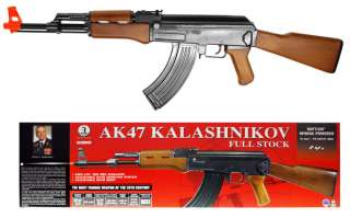 Licensed Kalashnikov AK47 Spring Powered Airsoft Gun  