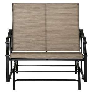   Mobile Site   Target Home? Dumont Sling Patio 2 Person Glider   Tan