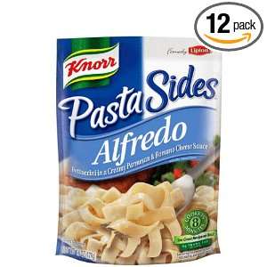 Knorr/Lipton Noodles & Sauce, Alfredo, 4.4 Ounce Packages (Pack of 12)