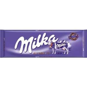Milka Alpine Milk Chocolate Large (250g):  Grocery 