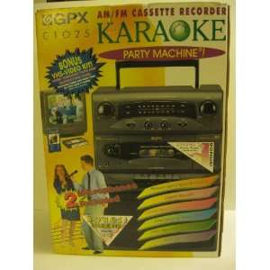  AM/FM Cassette Recorder Karaoke Party Machine Musical 