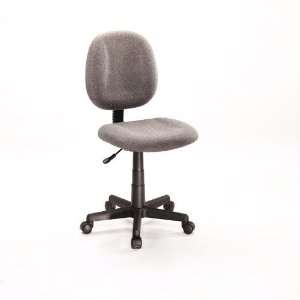  Gray Fabric Armless Task Chair