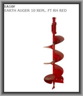 EA10F Earthquake Earth Auger Bit 10 Post Hole Digger DEMO MODEL 