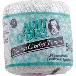 Aunt Lydias Fashion Crochet Thread Size 5 See List  