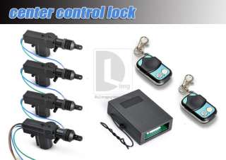 Car Central Remote Control Locking Power 4 Door Lock System Keyless 