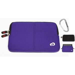  7 Purple / Violet Sleeve Case Bag for your AXION AXN 7979 