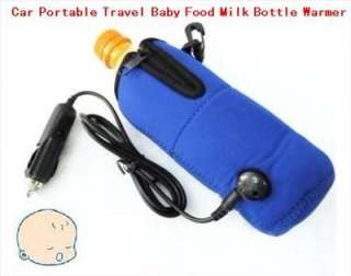Car Portable Travel Baby Food Milk Bottle Warmer  
