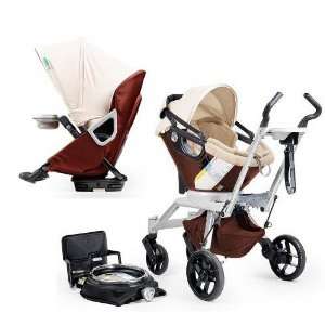   Baby Stroller Travel System G2 with Stroller Seat G2 Mocha Khaki Baby