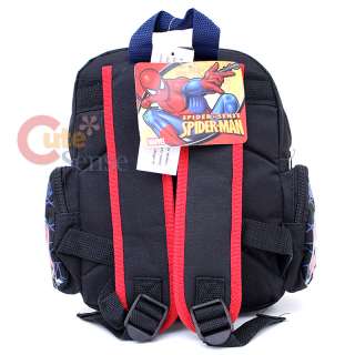 SpiderMan School Backpack Toddler Mini Bag Web Slinger  