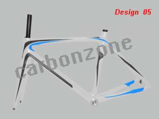 Carbonzone full Carbon frame&fork&700C Road bicycle&bike&paint color 