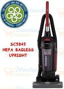  Commercial Bagless Upright HEPA Vacuum SC5845 INCLUDES EXTRA FILTER