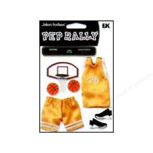  Jolees Boutique Gold Basketball Uniform Dimensional 