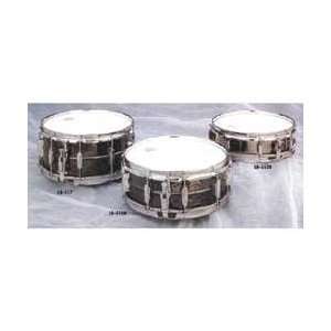  Ludwig Supraphonic Hammered Black Beauty Snare Drum, 5X14 