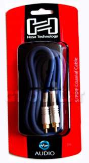   DRA 502 Digital Audio Coaxial Interconnect Cable 0728736022164  