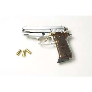    Ekol P29 Semi Automatic Nickel & Gold Blank Gun