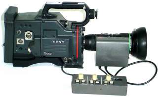 Sony DXC 325 TV Video Camera w/ Canon TC F/TC Servo Macro TV Zoom Lens 