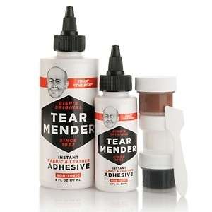 Bishs Original Tear Mender Instant Adhesive Repair Kit NEW  