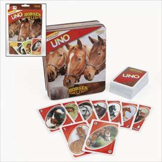UNO Horses Card Game in Tin  