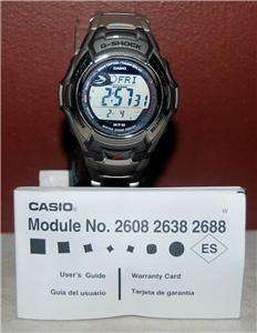BRAND NEW G SHOCK CASIO MODEL NUMBER 2608 2638 2688 MENS WATCH WITH 
