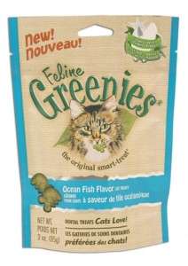 Lot Feline Greenies Cat Treat Dental Treats 3oz bags  