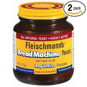 Fleischmanns Bread Machine Jar, 4 Ounce (Pack of 2)  