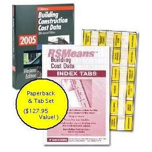 RSMeans Western Building Construction Cost Data Paperback & Index Tab 