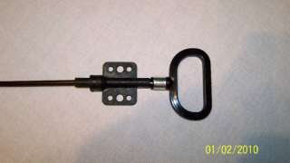 RECLINER HANDLE D RING PARACHUTE STYLE CABLE HAS SPRING  