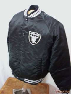 Chalk Line Vtg Oakland Raiders NFL Football Jacket. Mens L.  