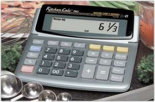 Calculator Store   Calculated Industries KitchenCalc 8305 PRO Master 