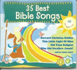 35 BEST BIBLE SONGS CHRISTIAN GOSPEL SING ALONG SONG CD  