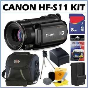  Canon Vixia HF S11 64GB Dual Flash Memory Digital 1080P HD 