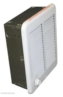 CRA2024T2 Q Mark Electric Wall Heater With 3 Piece Construction