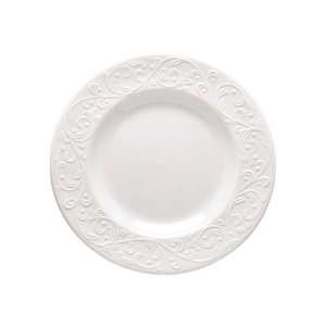  Lenox Opal Innocence Carved Accent Plate