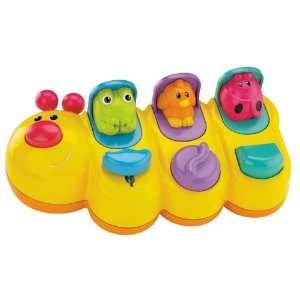  Fisher Price Growing Baby Caterpillar Pop Up: Toys & Games
