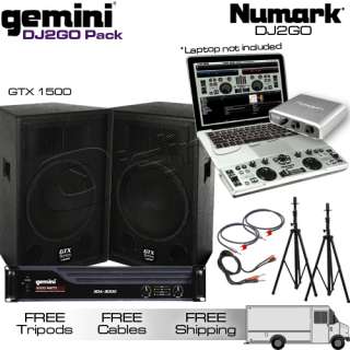   NUMARK DJ2GO DJ IO DJIO AMPLIFIER SPEAKER SYSTEM 676762192118  