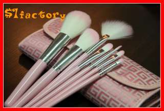 12P light pink case cosmetic brush bag makeup tools 11  