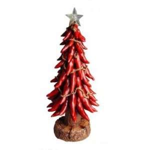  CHILI PEPPER musical CHRISTMAS TREE southwest HOLIDAY 