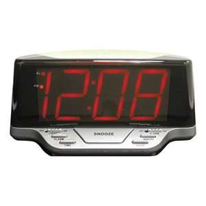  1.8 Red Led Alarm Clock With Nightlight
