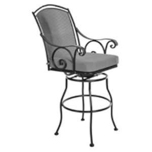  O.W. Lee Silana Swivel Counter Stool Arm Chair 1263 