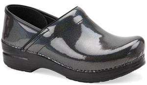 NIB Dansko professional gray prism patent womens shoes  