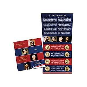    2010 Presidential $1 Coin Uncirculated Set 